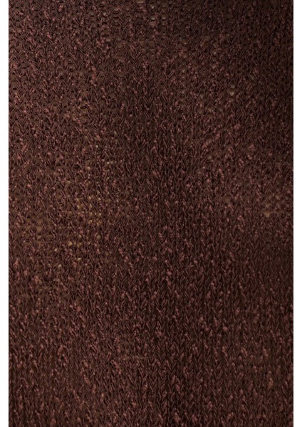 Crochet Knit Mini Kadın Şort Dokulu Açık Örgü