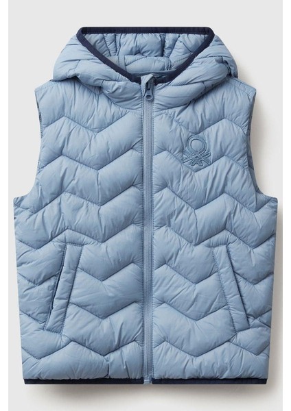 Erkek Bebek 2TWDGJ00G-25K Yelek Açık Mavi