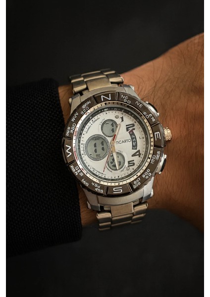 Su Geçirmez Çelik Analog ve Dijital Saat modelleri