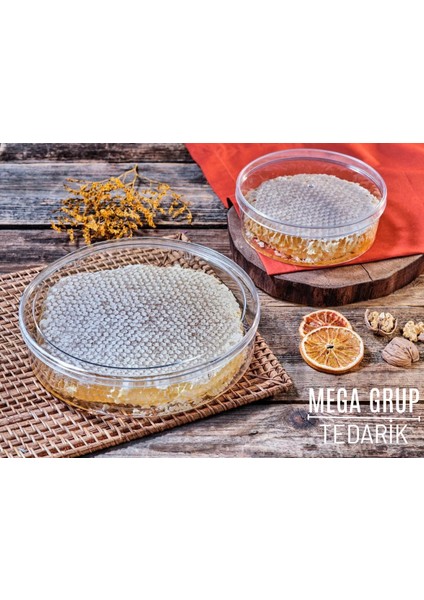 Mika Bal Kutusu Yuvarlak Kap+Kapak 1520CC