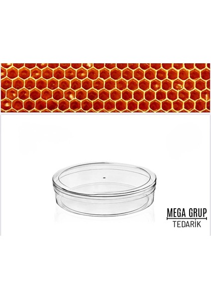 Mika Bal Kutusu Yuvarlak Kap+Kapak 1520CC fiyatları