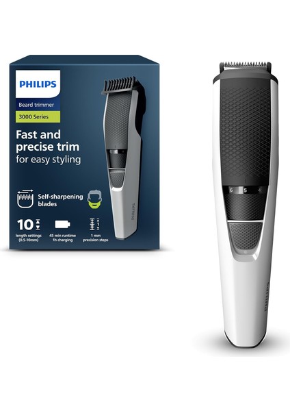 BT3206/14 Sakal Düzeltme ve Şekillendirme Makinesi, Siyah/gümüş