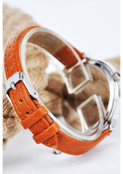 Kahverengi Deri Kordonlu Kemal Atatürk Imzalı Şık Genç Kız Kadın Kol Saati STA-1212 fiyatları