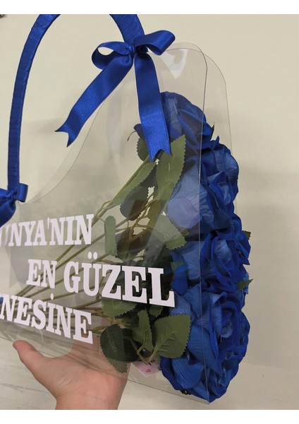 Kişiye Özel Hediye - Pleksiçanta & Yapay Güller fırsatları