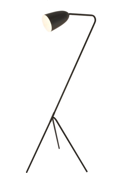 Yaman Siyah Retro Başlıklı Modern Dekoratif Köşe Lambader modelleri