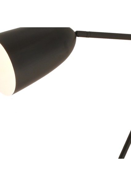 Yaman Siyah Retro Başlıklı Modern Dekoratif Köşe Lambader fırsatları