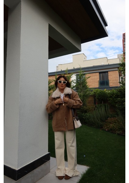 Paçası Fırfırlı Wideleg Jean fiyatları