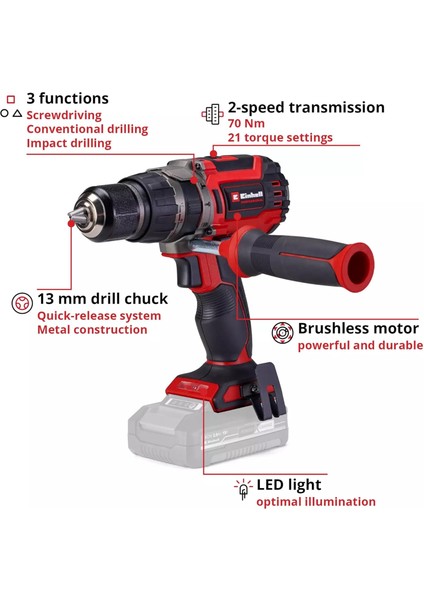 Tp-Cd 18/70 Li-I Bl - Solo, Akülü Darbeli Vidalama (Akü ve Şarj Cihazı Dahil Değildir) fiyatları