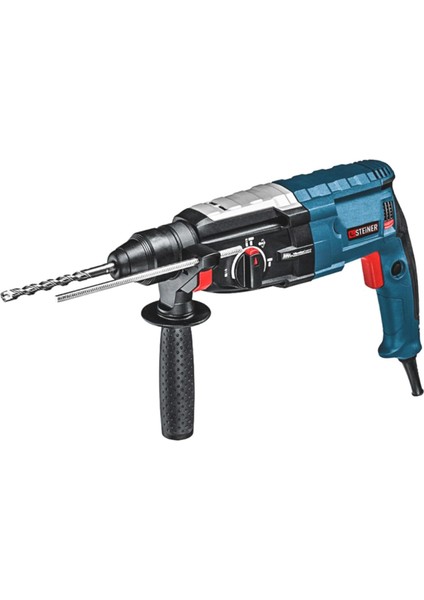 Alman 4000 Watt Profesyonel Kırıcı Delici Hilti Darbeli Matkap Gri + 15 Adet Uç + Mandren