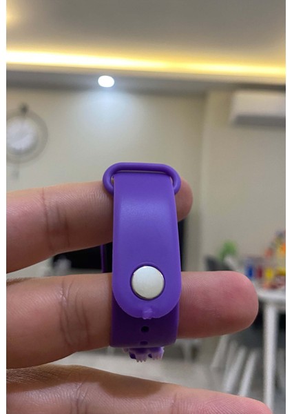 Labubu Figürlü Çocuk LED Saat Mor Renk Dokunmatik (Akıllı Saat Değildir) SU-1239 modelleri