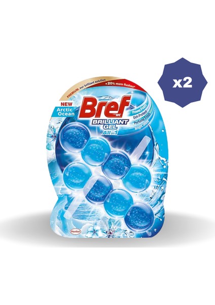 Brilliant Arctic Ocean Jel 2 x 42 gr - (2 Adet)