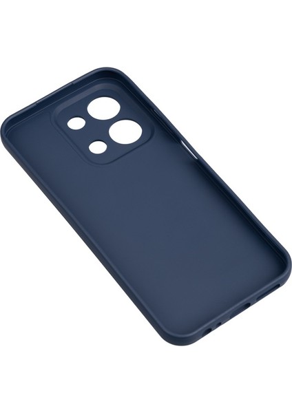 Xiaomi Redmi 15C Uyumlu Kılıf Biye Silikon Lacivert fiyatları