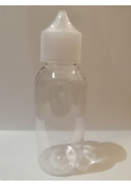 Şeffaf Gorilla Şişe Beyaz Kapak, Plastik Şişe, Boş Şişe, Likit Şişesi, 50 Adet