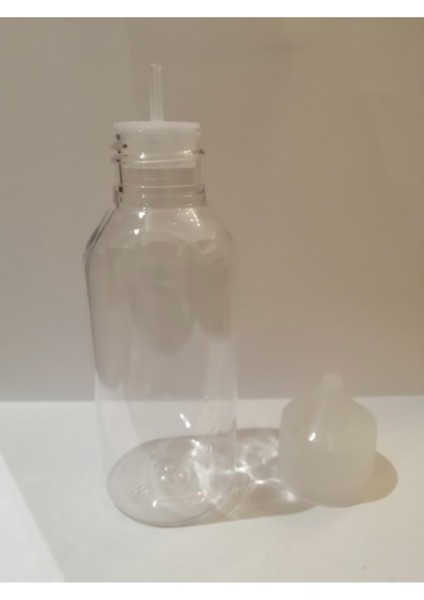 Şeffaf Gorilla Şişe Beyaz Kapak, Plastik Şişe, Boş Şişe, Likit Şişesi, 50 Adet fiyatları