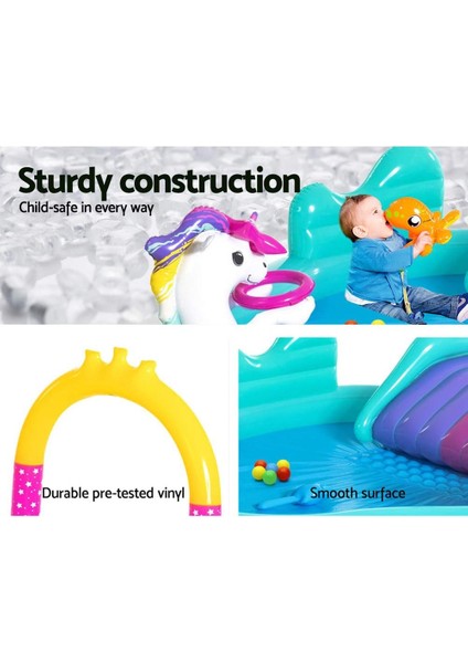 Büyülü Unicorn At Arabası Oyun Havuzu Merkezi fiyatları