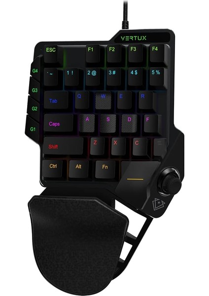 Combat - Oyuncu Tuş Takımı Tek Elle Kontrol Joystick Destekli Quickstrike™