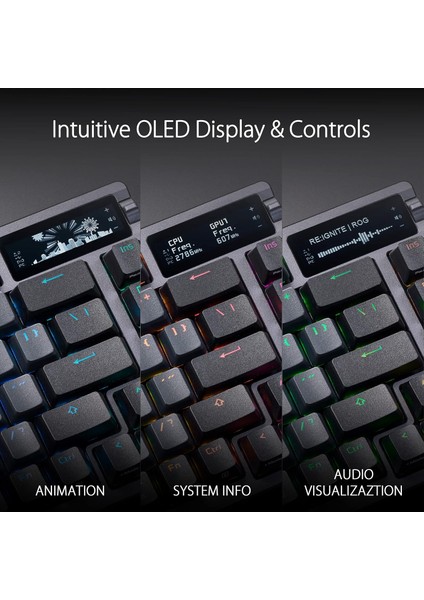Rog Azoth Rog Nx Red Switch Kablosuz Mekanik Gaming Klavye fiyatları