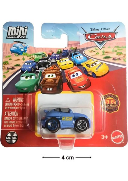 Mini Racers Radiator Springs Race & Rescue Sally - 2025 Case