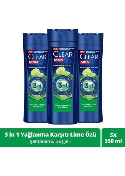 3ü1 Arada Yağlanma Karşıtı Lıme Özlü X3