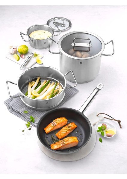 Derin Tencere, 20 Cm, Yuvarlak, 18/10 Paslanmaz Çelik fırsatları