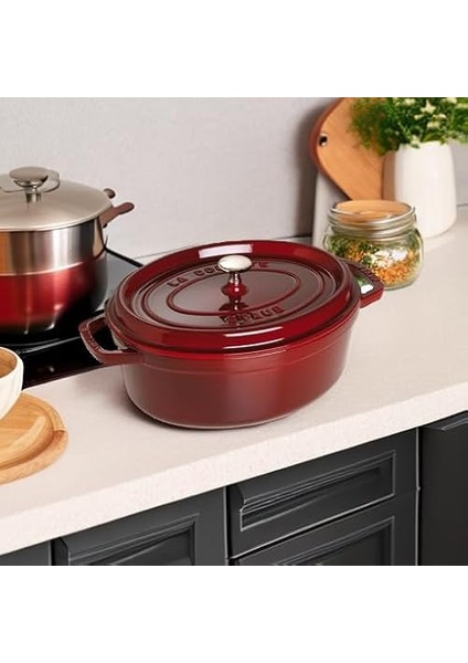 La Cocotte Döküm Tencere, Döküm Demir, Bordo indirimleri