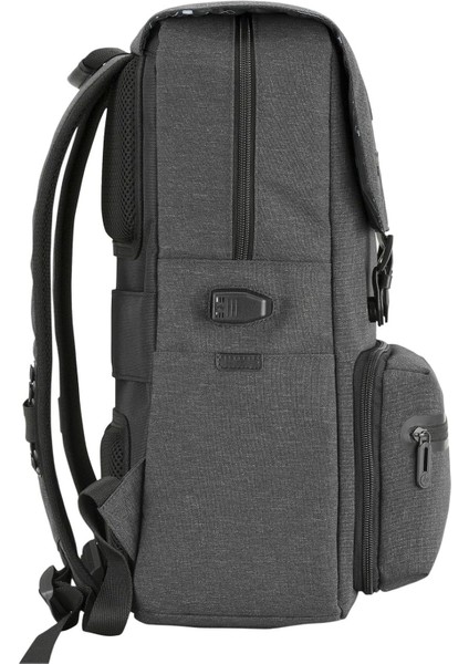 16" Everyday Laptop Sırt Çantası, 600D Geri Dönüşümlü Polyester, 21 L, Dolgulu Bölme, Su Geçirmez fırsatları