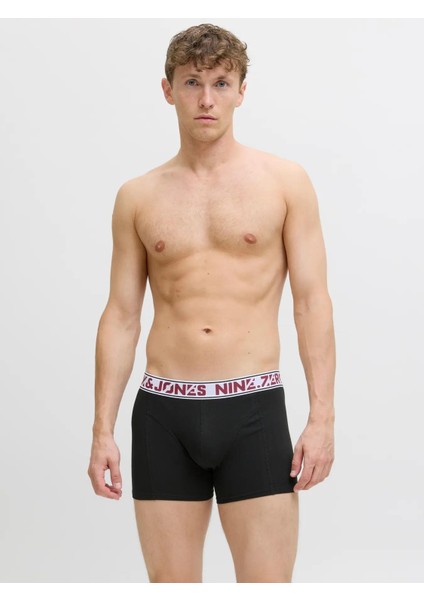 Jaccolton Erkek 3 Lü Set Laci Gri Siyah Boxer 12282063 fiyatları