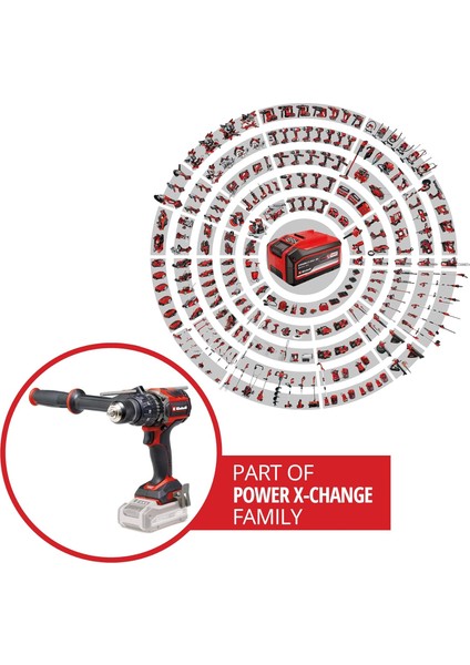 Professional Akülü Darbeli Vidalama Tp-Cd 18/120 Li-I Bl-Solo Power X-Change (18 V, Kömürsüz fiyatları