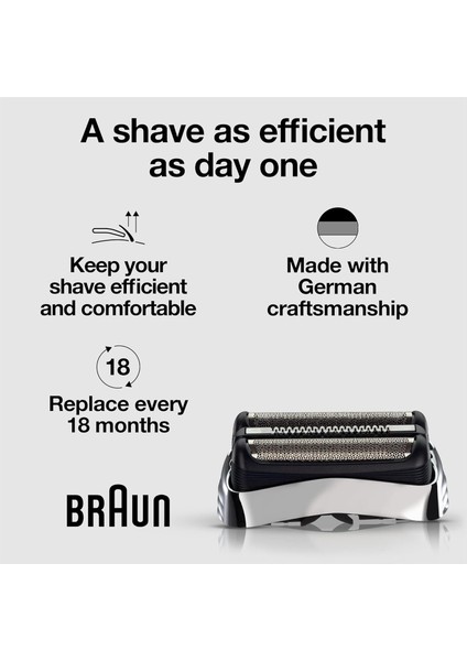 3 Serisi Tıraş Makinesi Yedek Başlığı 32B (Siyah) fiyatları