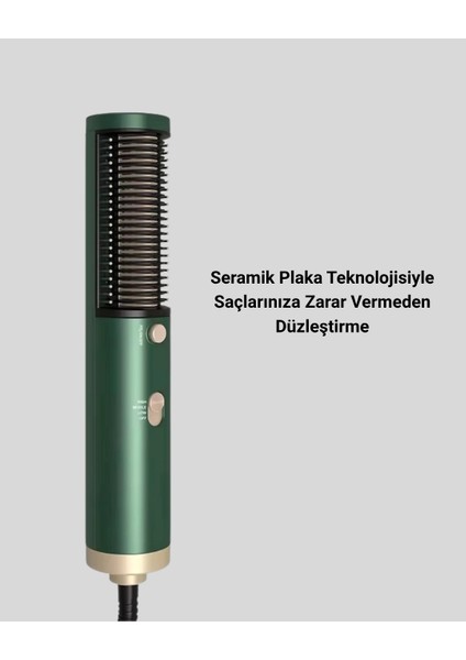 200°C Seramik Plakalı Saç Düzleştirici – Elektriklenme Önleyici Iyon Teknolojisi fiyatları