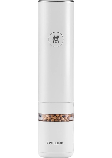 Enfinigy Elektrikli Tuz ve Karabiber Değirmeni, Seramik Değirmenli ve LED Aydınlatmalı, USB