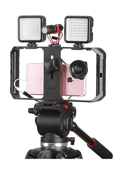 U-Rig Pro Telefon Aksesuar Bağlantı Çerçeve, Siyah fırsatları