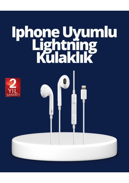 Yüksek Ses Kaliteli Mikrofonlu Kablolu Kulak Içi Kulaklık
