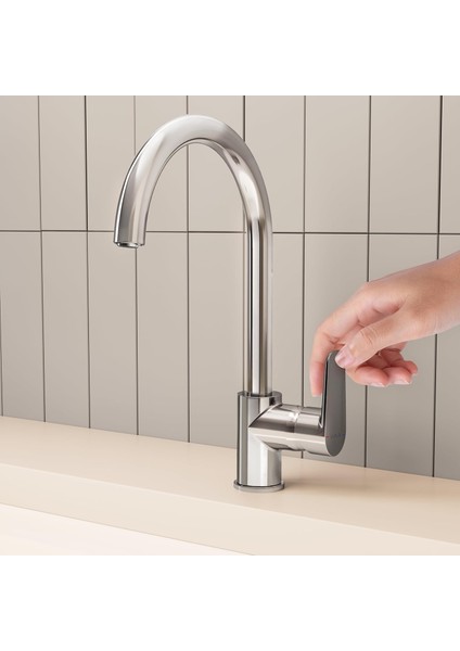 Shift T20 A43674 Eviye Bataryası, C Tipi, Krom modelleri