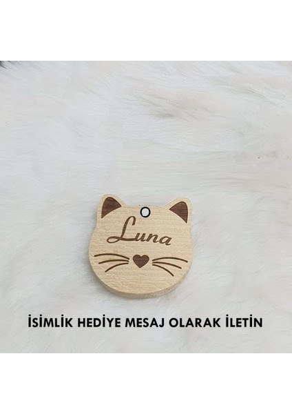 Ismeözel Ahşap Dekoratif Büyük Kedi Evi Minder ve Tasma Hediyeli Kulübesi Oyun Ev Rebab-Tesbih fırsatları