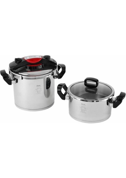 Monaco Joy Düdüklü Tencere 4-7 Lt. Siyah fırsatları