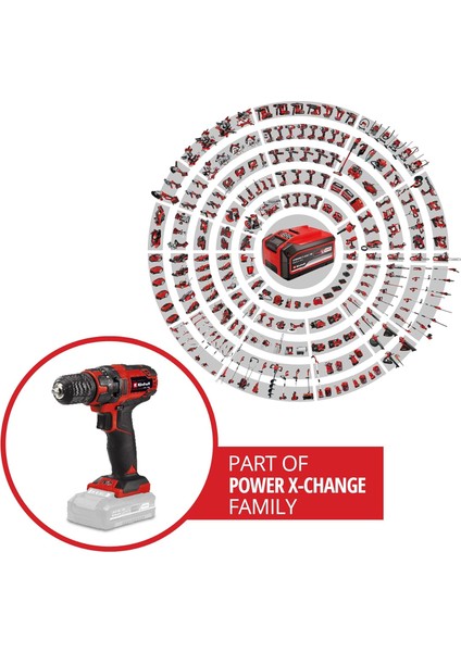 Akülü Vidalama Tc-Cd 18/35 Li-Solo Power X-Change (Li-Ion, 18 V, 550 Dak.-1, 35 Nm, 10 mm Ma fiyatları