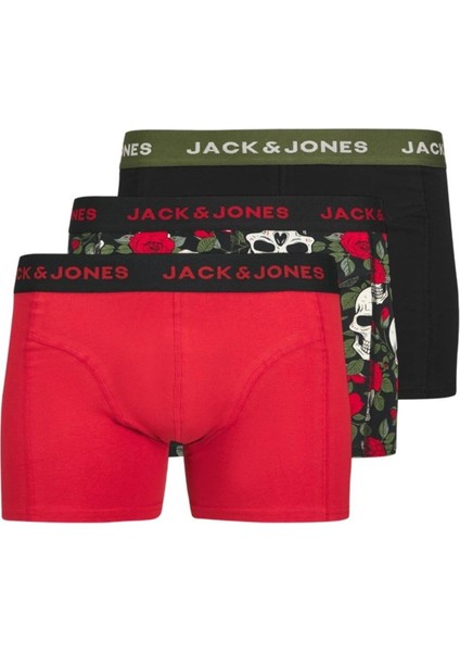 Jachenry Skulls Erkek 3 Lü Set Kurukafa Siyah KIRMIZI12286181 indirimleri