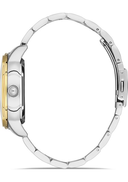 Gold Gümüş Çelik Kordon Erkek Kol Saati LF31399A-D fırsatları