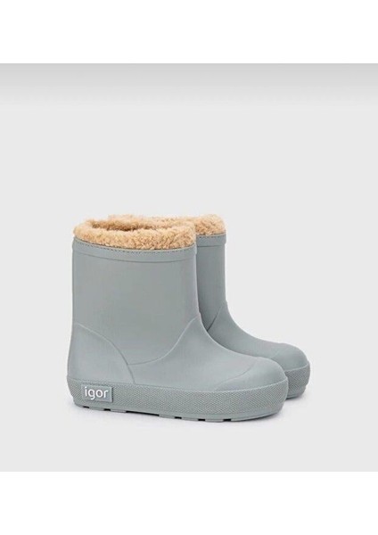 Yogi Borreguito Verde Kürklü Çocuk Yağmur Bot Çizme Yeşil W10306-013