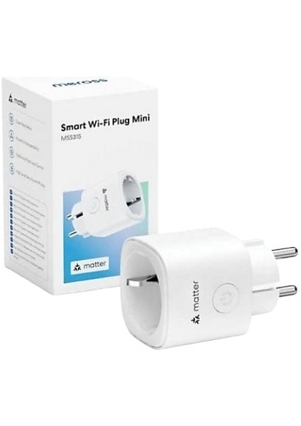 Matter Akıllı Priz Beyaz