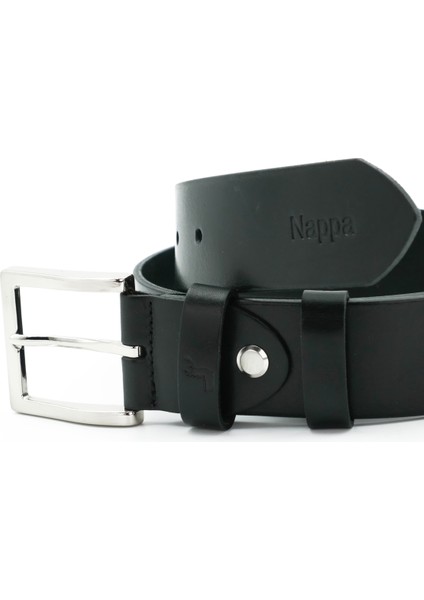 Nappa Hakiki Deri 4,00 cm Spor Erkek Kemer - KMR251 modelleri