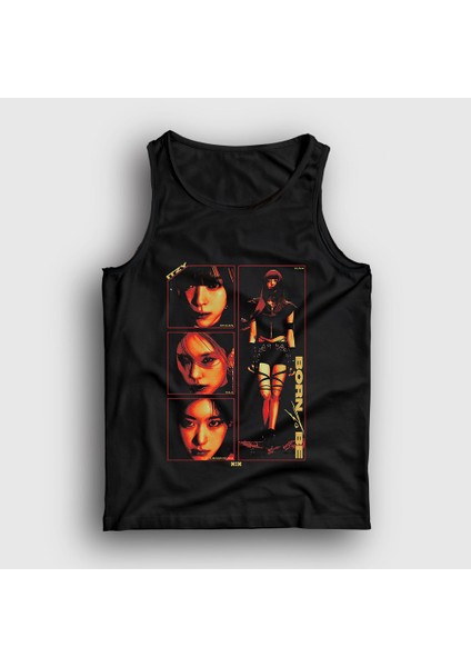 Unisex Siyah Born To Be K Pop Itzy Atlet