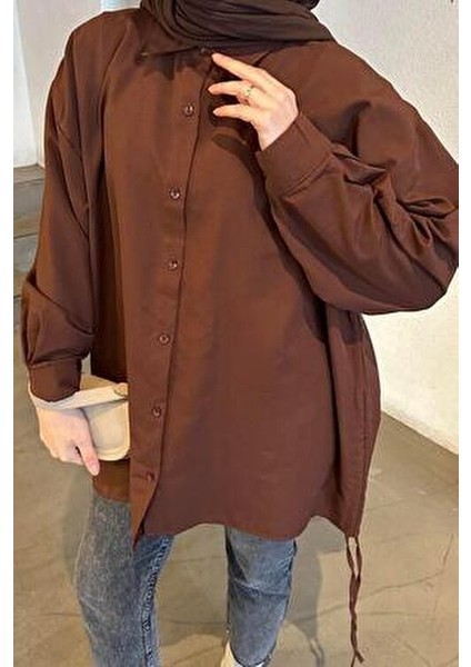 Oversize Kadın Gömlek