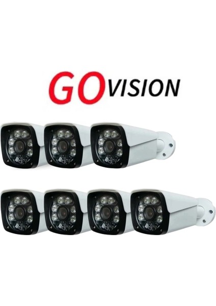 7 Adet 5mp 3.6mm Ahd Bullet Kamera