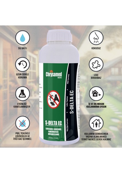 Unicid-C10 1 Lt Konsantre Sivrisinek,Karasinek,Karınca,Hamamböceği,Kene Üzerinde Etkili Haşere Kovucu Böcek Haşere İlacı fiyatları