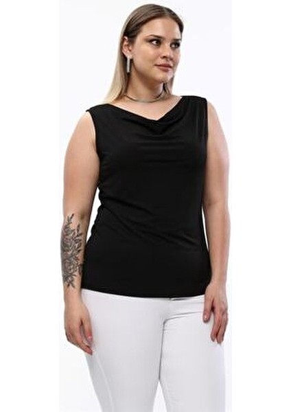 Degaje Yaka Sandy Altet - Siyah