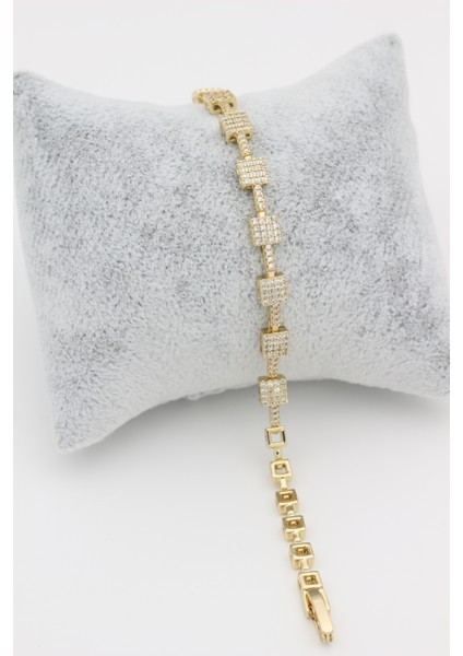 Stil Incisi/xupıng Jewelry Avaia Zirkon Taşlı Bileklik
