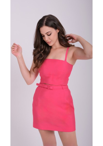 Kadın Pembe Büstiyer Takım modelleri