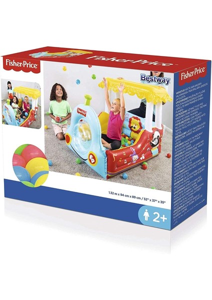 Fisher-Price 25 Oyun Topu ile Tren Top Çukuru fırsatları